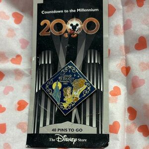 Disney Beauty and the Beast 2000 Pin 41 of 100 millenium pins